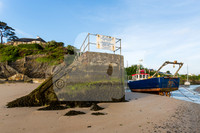 fishing boat, outer harbour, abersoch, wales
