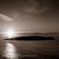sunrise st tudwals lighthouse abersoch wales