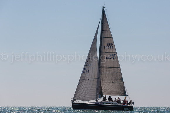 sailing boat, abersoch, wales