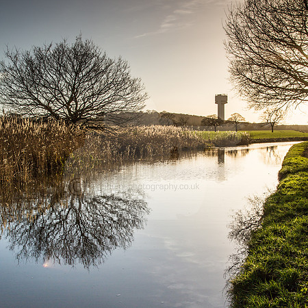 reflections, bridgewater canal, warrington