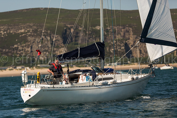 boat, abersoch, wales, sailing