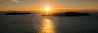 Sunrise, over st tudwals, Islands, abersoch, Wales