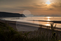 Sunrise, llanbedrog, abersoch, beach