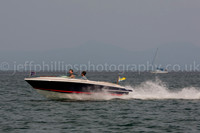 power boat, abersoch, wales